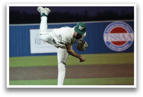 A baseball player in mid-air swinging a bat. AI generated content