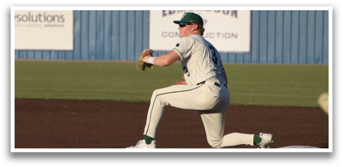 A baseball player is sliding into home base, wearing a white uniform and a green hat. AI generated content