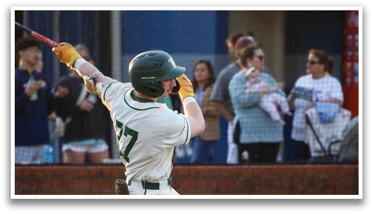 A baseball player is swinging a bat, attempting to hit a ball. AI generated content