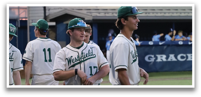 A group of baseball players standing on the field. AI generated content
