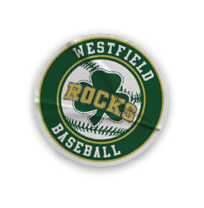 A collection of stickers and logos, including a baseball glove, a baseball bat, and a baseball player. AI generated content