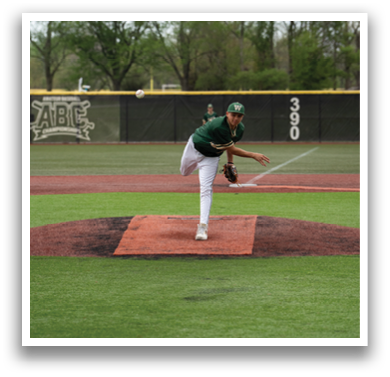 A baseball player is pitching a ball on a field. AI generated content