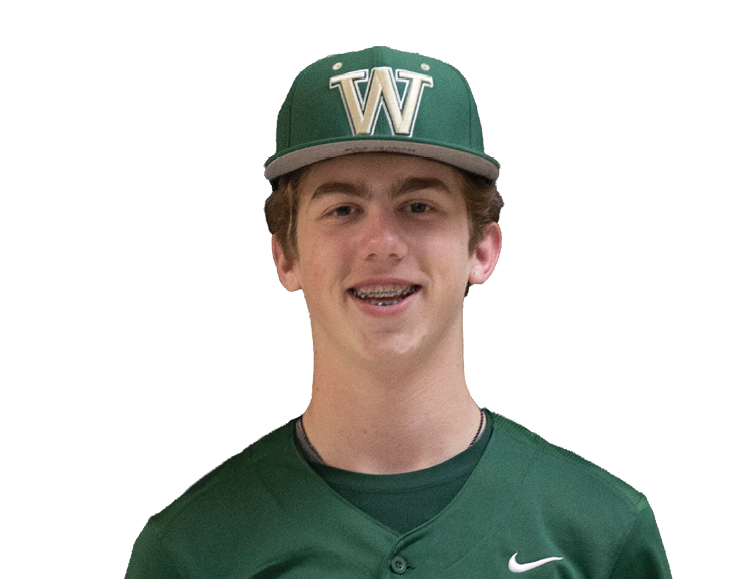 A young man wearing a green baseball uniform and a green hat with the letter W on it. AI generated content
