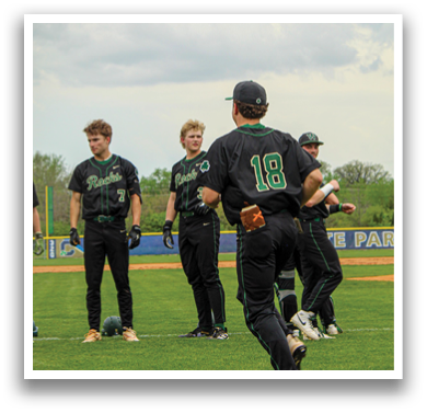 A group of baseball players on a field, one of them running towards the base. AI generated content