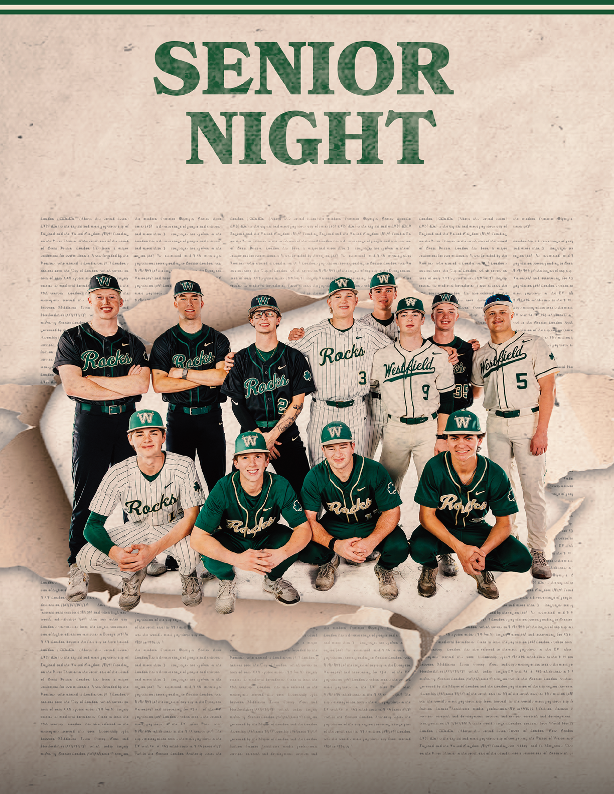 A group of baseball players posing for a photo. AI generated content