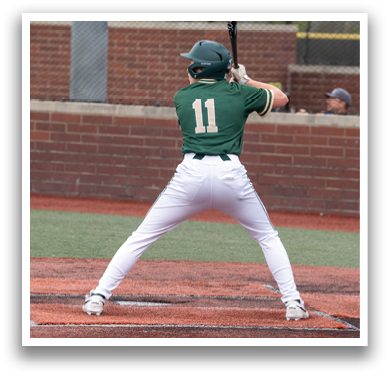 A baseball player is swinging a bat, preparing to hit the ball. AI generated content