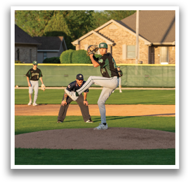 A baseball player is in the process of throwing a ball during a game. AI generated content