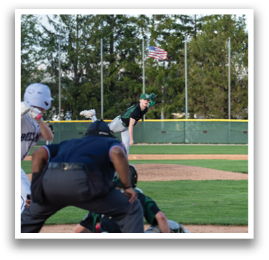A baseball game is in progress with a player sliding into home base. AI generated content