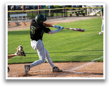 A baseball player is swinging a bat at a ball, while a catcher and an umpire watch. AI generated content