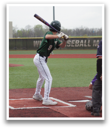 A baseball player is at bat, holding a bat and preparing to swing. The catcher and umpire are behind him, ready for the play. AI generated content