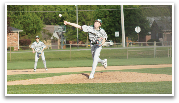 A baseball player in a grey uniform is pitching a ball on a field. AI generated content