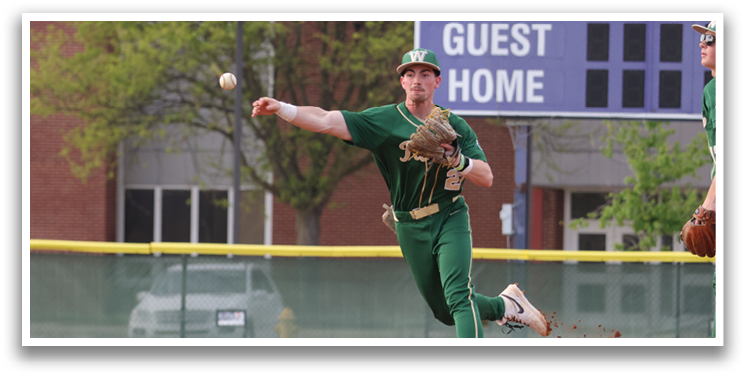 A baseball player in a green uniform is throwing a ball. AI generated content