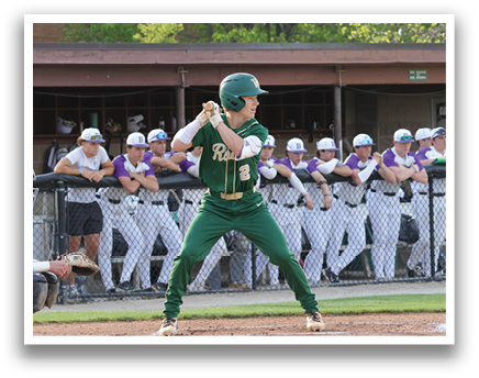 A baseball player in a green and white uniform is holding a bat, preparing to swing at a pitch. The player is surrounded by a crowd of spectators, some of whom are wearing baseball gloves. AI generated content
