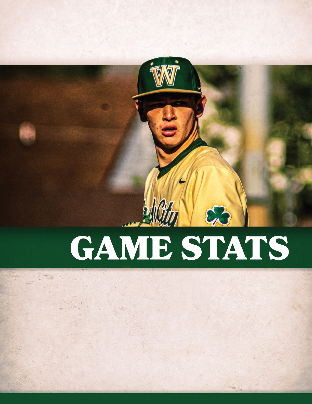 A baseball player wearing a green and yellow uniform. AI generated content