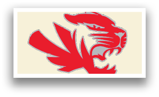 A red and black logo for the Rebels. AI generated content