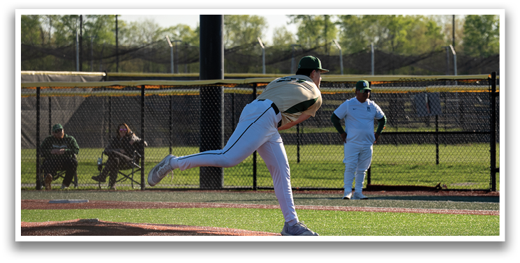 A baseball player in a white uniform is throwing a pitch. AI generated content