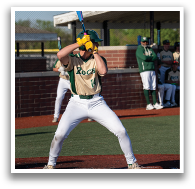 A baseball player is swinging a bat at a ball. AI generated content