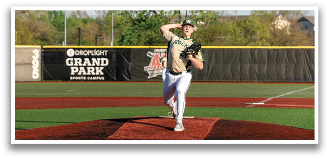 A baseball player in a white uniform is pitching a ball on a field. AI generated content
