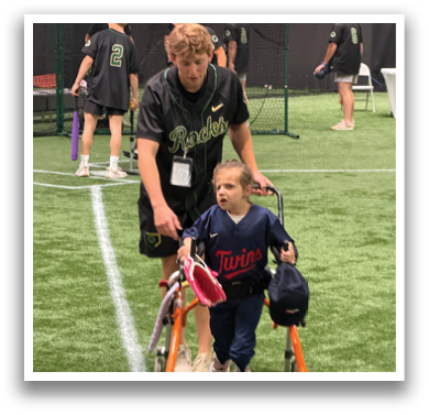 A man and a child are riding a tricycle together. AI generated content