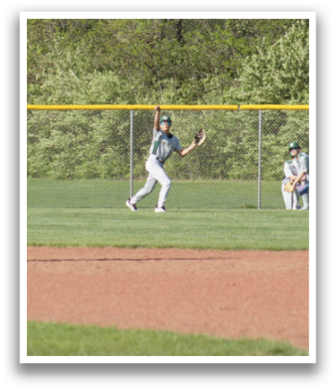 A baseball game is taking place with a player throwing a ball. AI generated content