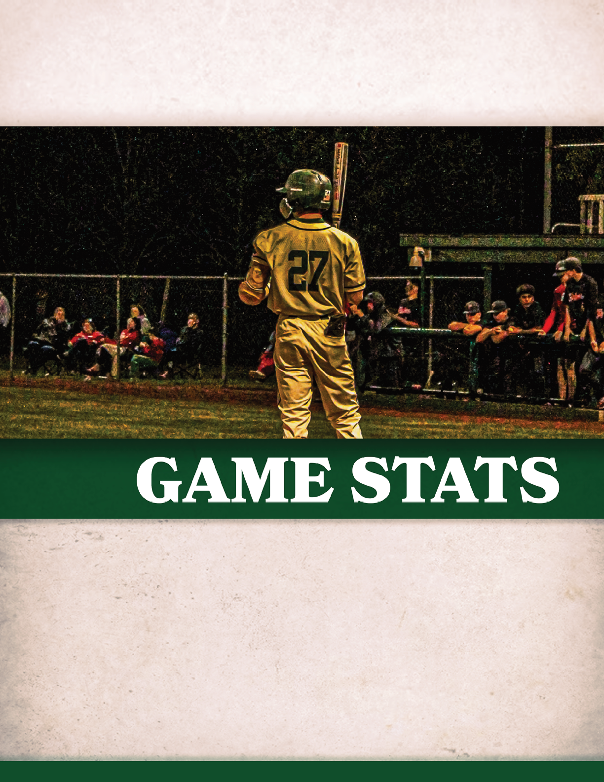 A baseball player standing on the field. Description generated by AI