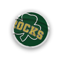 A collection of stickers and logos, including a baseball team logo and a baseball glove. AI generated content