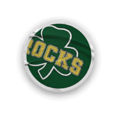 A collection of stickers and logos, including a baseball team logo and a baseball glove. AI generated content