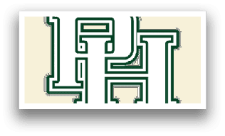 A green and white logo for a school. Description generated by AI
