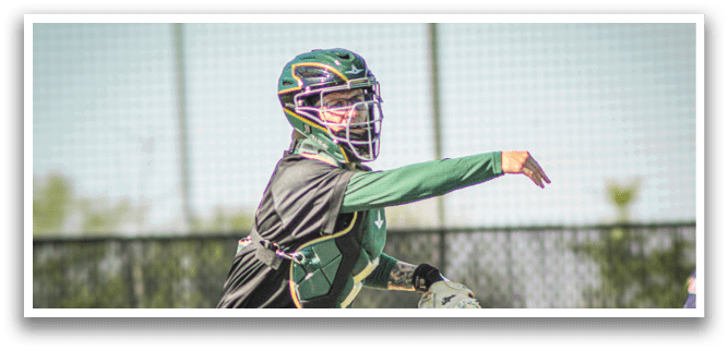 A baseball player slides into a base. Description generated by AI