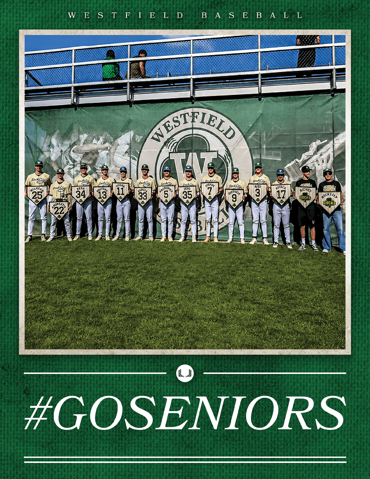 A baseball player wearing a green and white uniform stands on a field. AI generated content