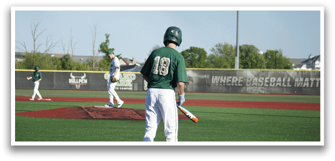 Two baseball players hugging each other. Description generated by AI