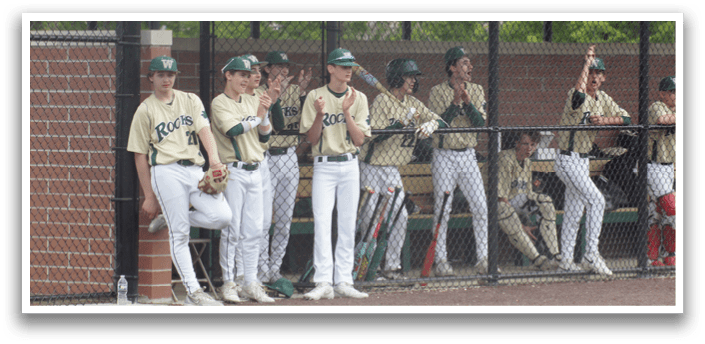 A baseball player slides into home base. Description generated by AI