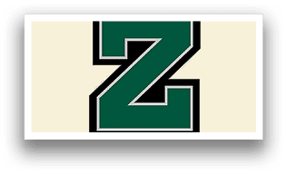 A green and white Z on a black background. Description generated by AI
