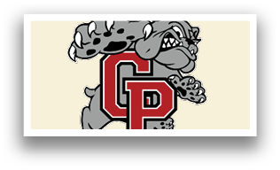 A logo for CPP with a bulldog. Description generated by AI