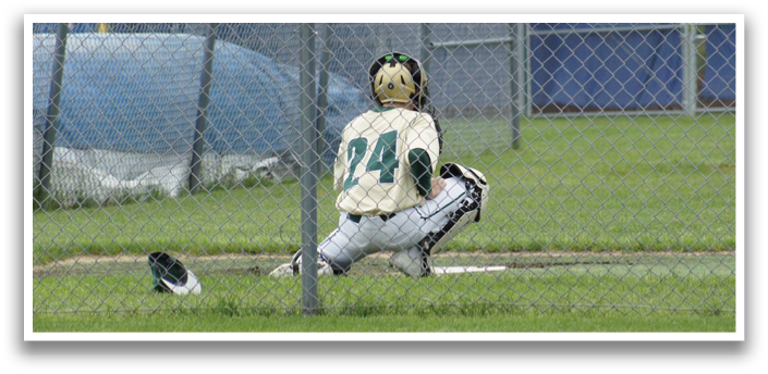 A baseball player slides into home base. Description generated by AI
