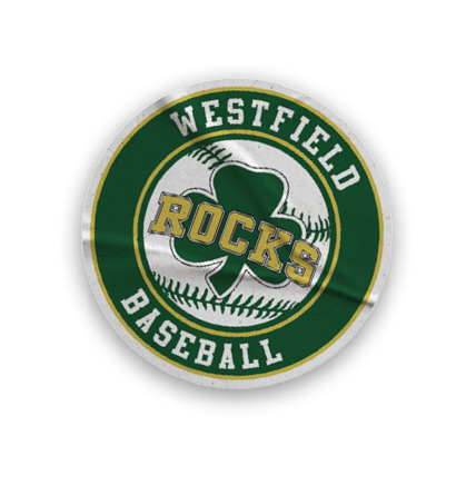 A collection of stickers and logos, including a baseball glove, a baseball bat, and a baseball player. AI generated content