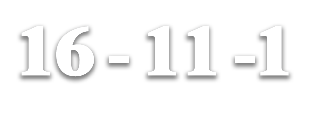 16 - 11 -1