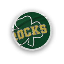 A collection of stickers and logos, including a baseball team logo and a baseball glove. AI generated content