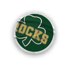 A collection of stickers and logos, including a baseball team logo and a baseball glove. AI generated content