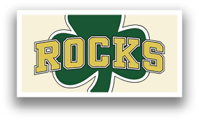 A logo for a sports team called the Rocks. AI generated content