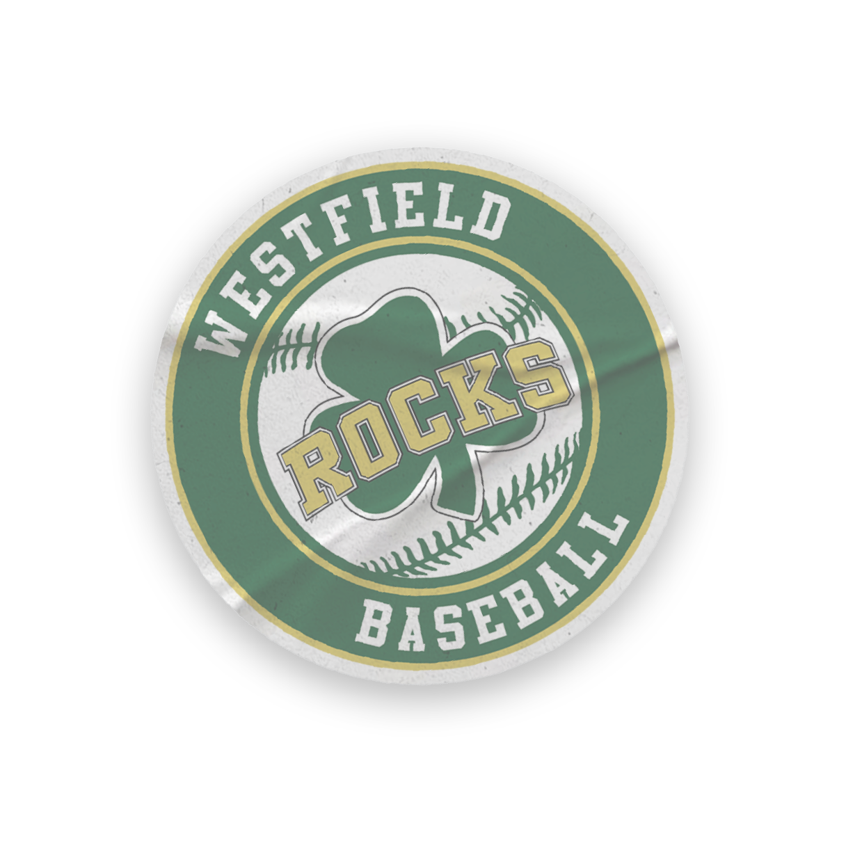 A collection of sports-related items, including a baseball glove, a baseball bat, and a baseball. AI generated content