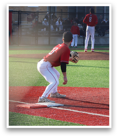 Two baseball players are on the field, one is a catcher and the other is a pitcher. They are both wearing baseball gloves. AI generated content