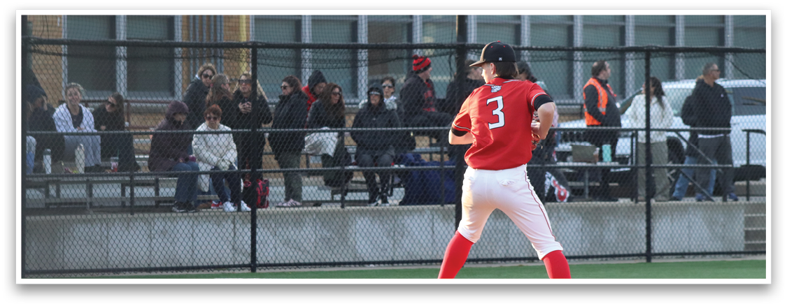 A baseball player in a red shirt and white pants is pitching a ball. AI generated content