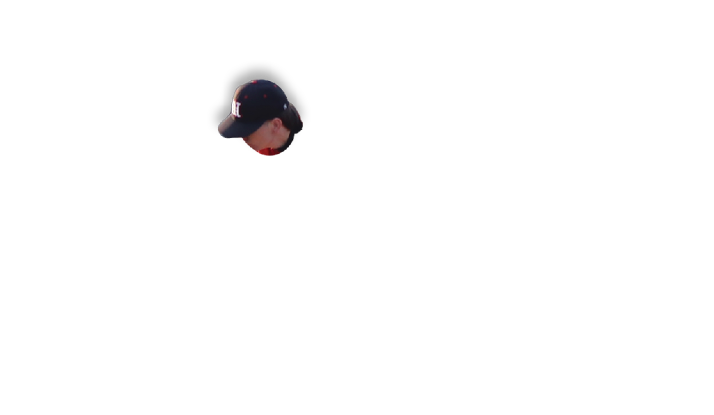A small black dot on a white background. Description generated by AI