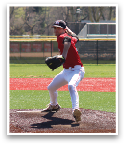 A baseball player is in the process of throwing a ball. Description generated by AI