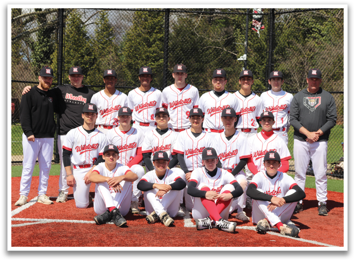 Baseball team posing for a picture. Description generated by AI