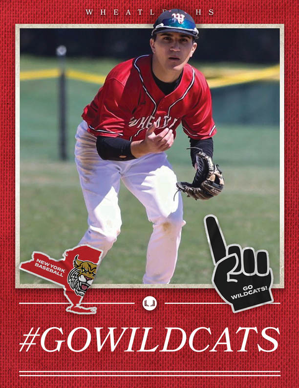 A baseball player wearing a red and white uniform. Description generated by AI