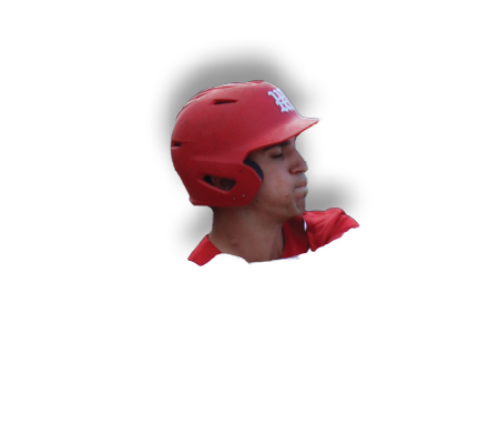A person wearing a red helmet. Description generated by AI