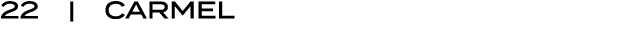 22 | carmel