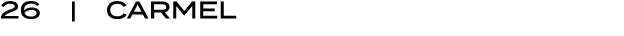 26 | carmel